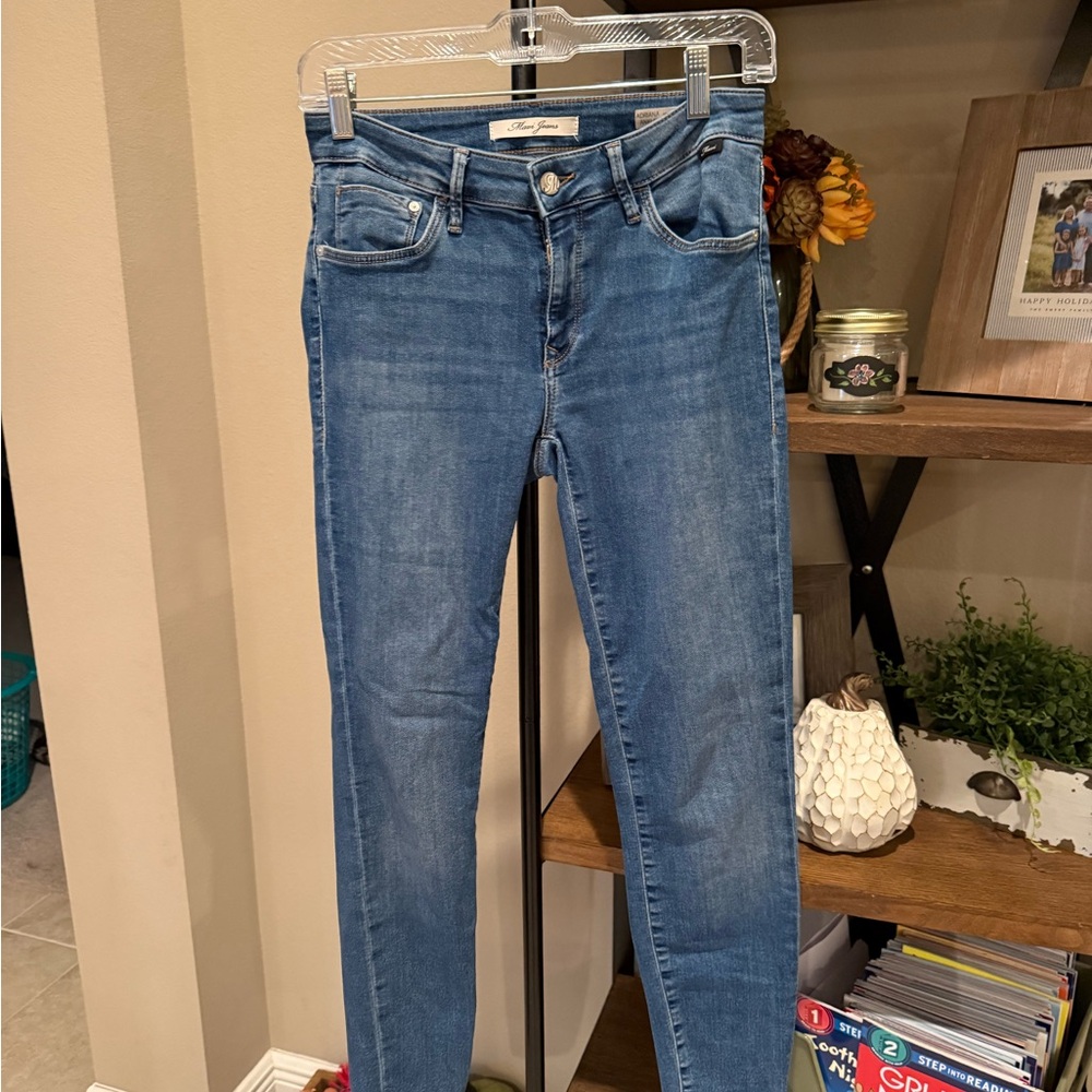 Mavi Women's Classic Blue Skinny Jeans